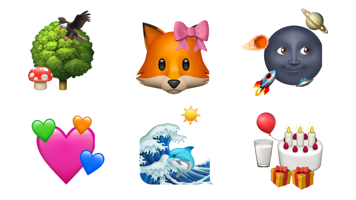 How to stack emojis in iMessage
