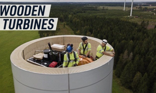 Can wooden wind turbines generate a cleaner future?