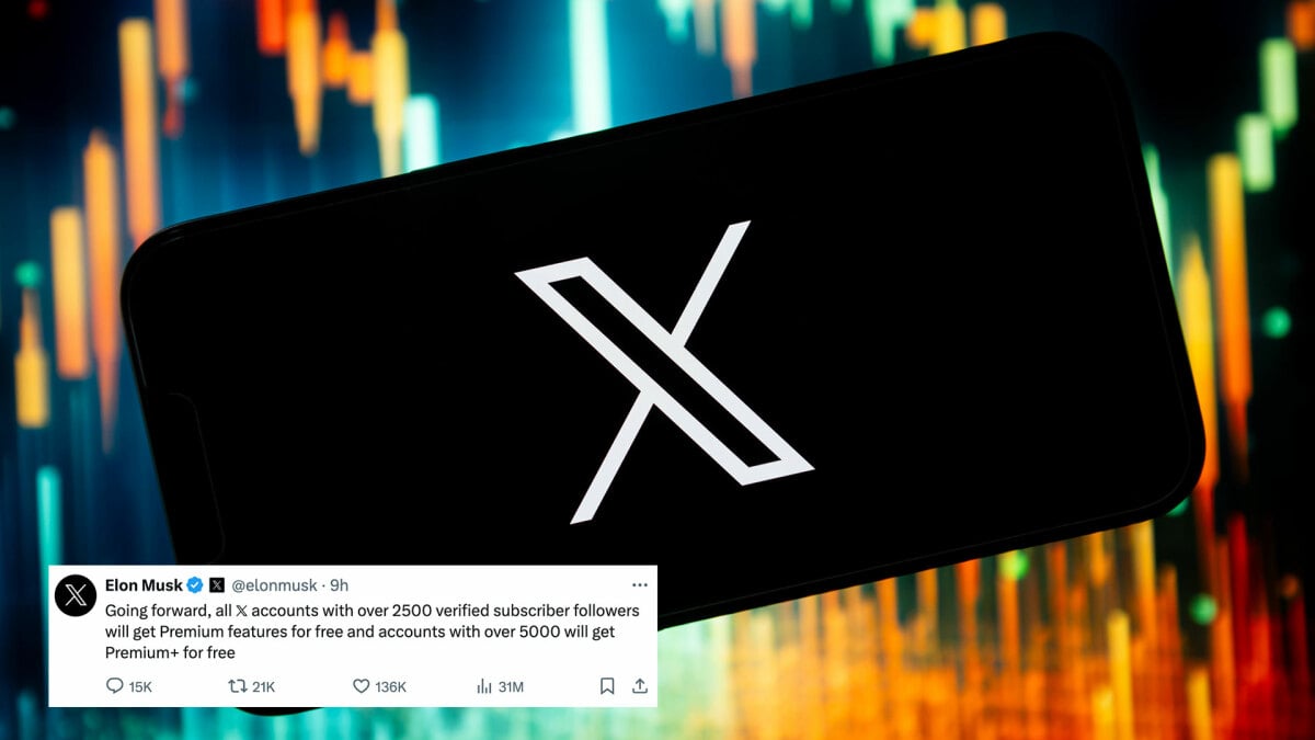 Elon Musk confirms X accounts with certain subscriber levels will get Premium bonuses