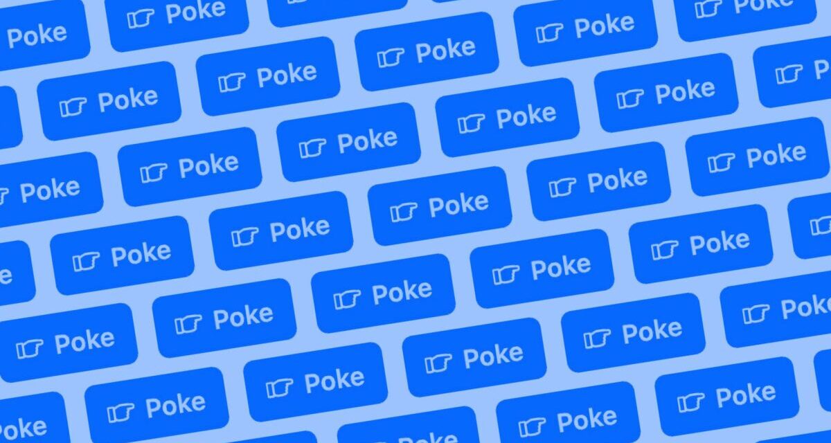The Facebook ‘Poke’ is being revived by Gen Z
