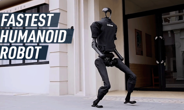 This humanoid robot currently holds the world record for speed