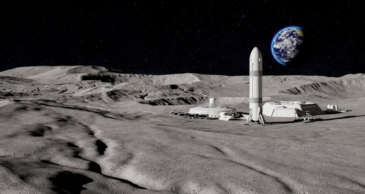 The U.S. is exploring a railroad for the moon. It has a good reason.