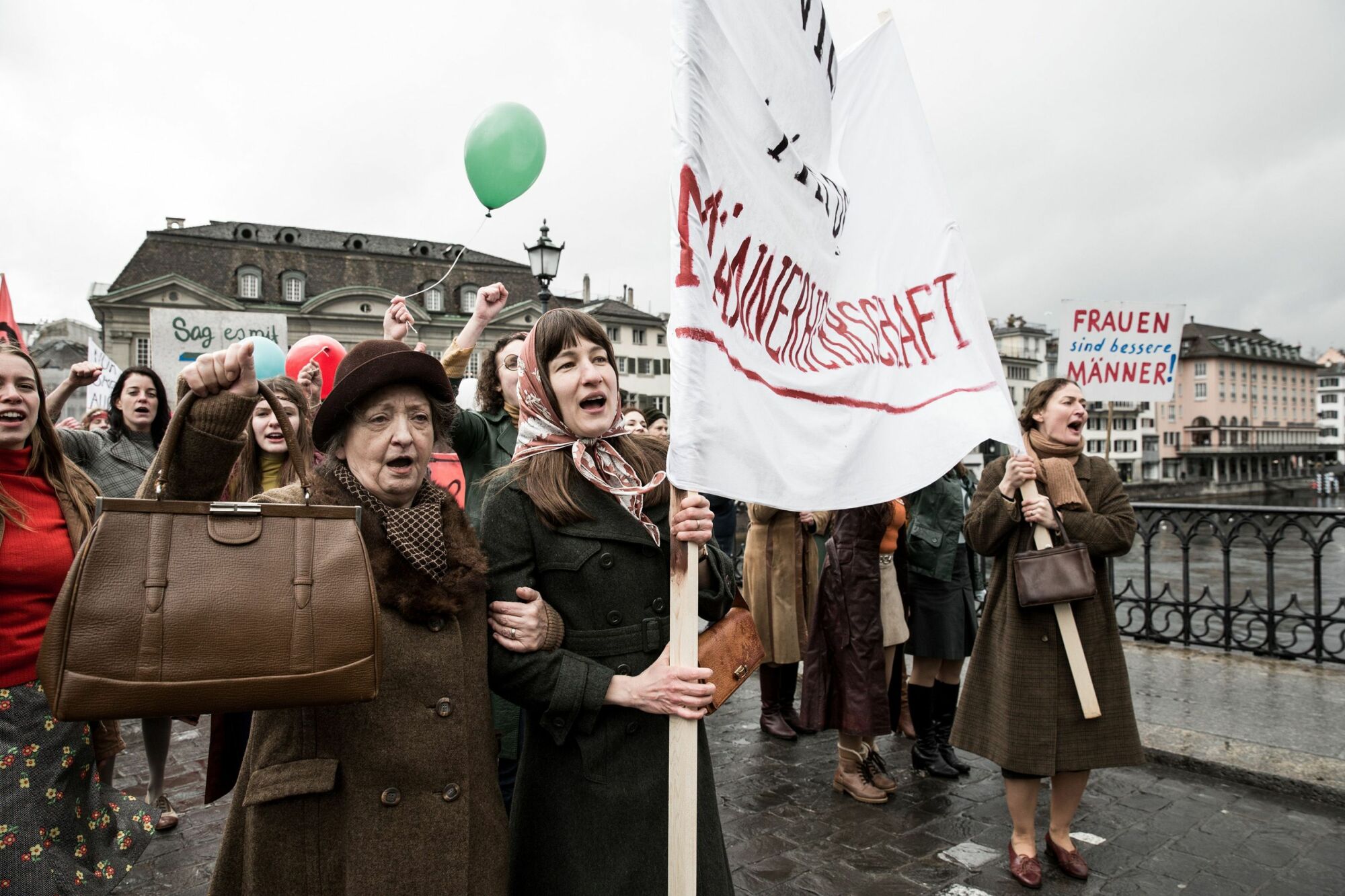 "The Divine Order" follows the suffrage movement in Switzerland in the '70s.