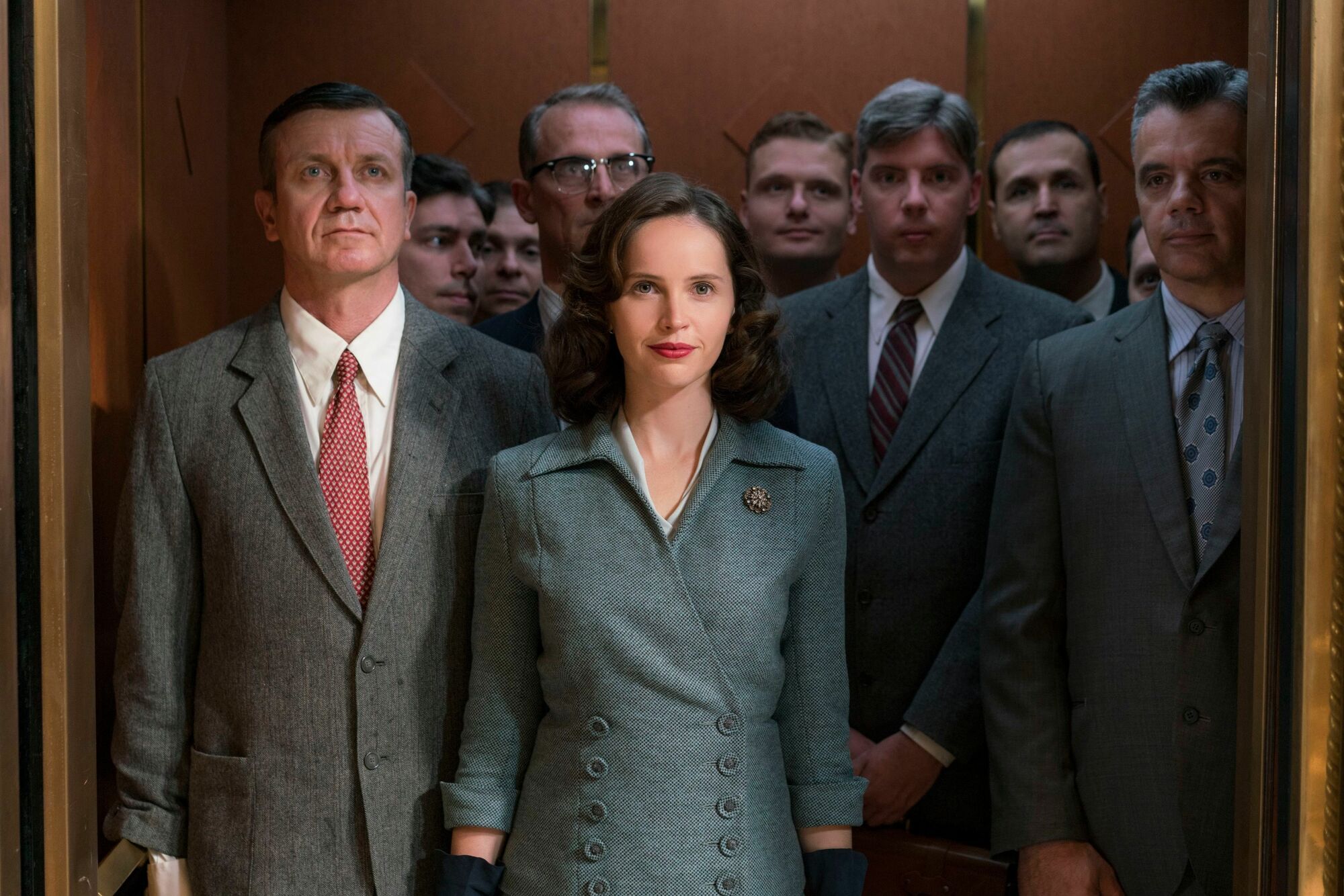 Felicity Jones stars as Ruth Bader Ginsburg in "On the Basis of Sex."