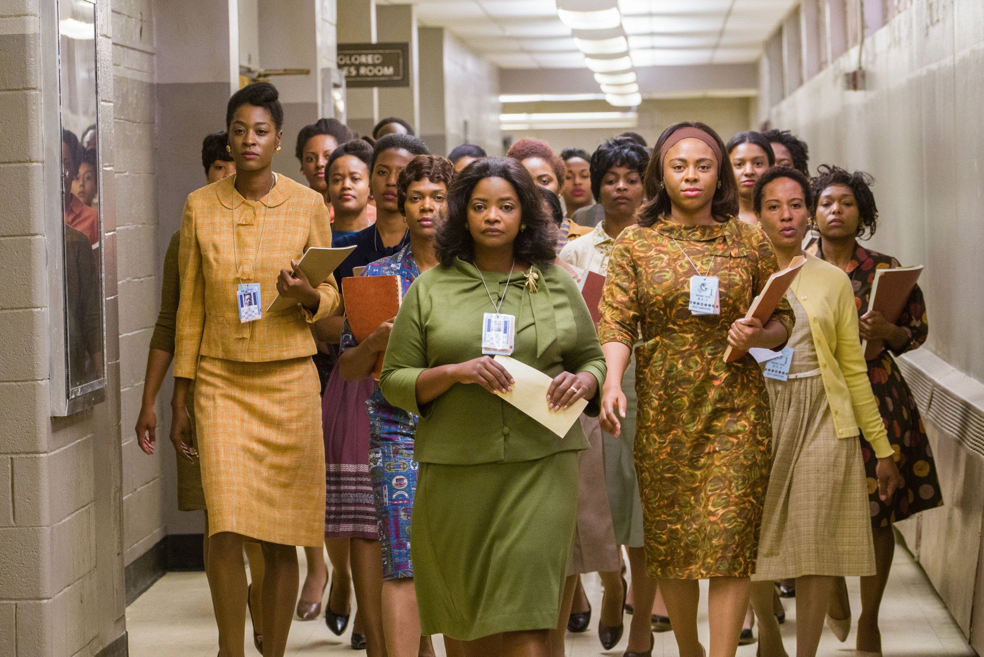 Octavia Spencer as Dorothy Vaughan, leading the West Area Computing Unit.