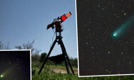 ODTÜ’lü astrofotoğrafçı ‘Şeytan Kuyruklu Yıldızı’nı görüntüledi