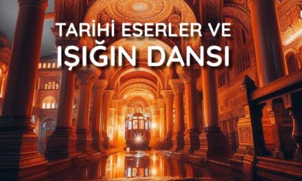 Tarihi Eserler Ve Işığın Dansı