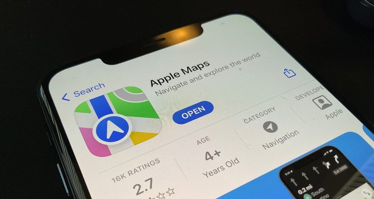 Apple Harita artık “aracınıza göre” muamele edecek!