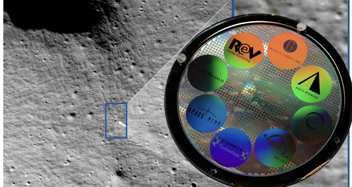 There’s a library on the moon now. It might last billions of years.