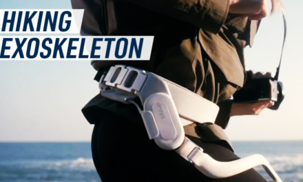 This AI exoskeleton is designed to help you hike easier and faster