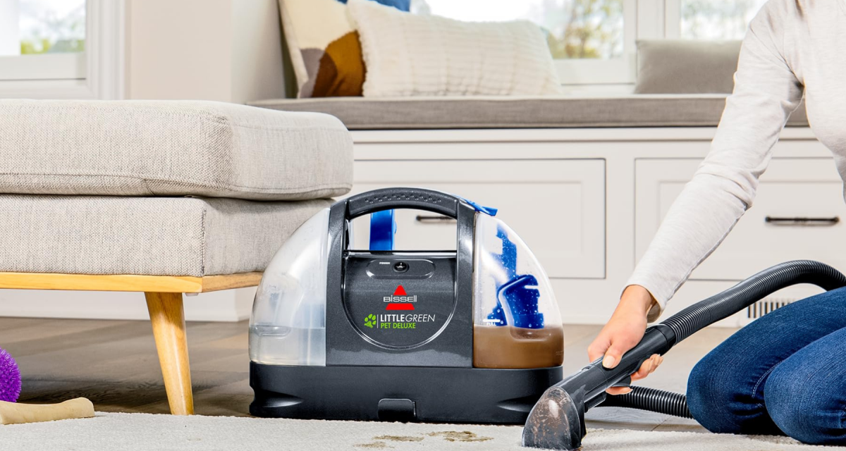 Best spring cleaning deal: The Bissell Little Green Pet Deluxe carpet cleaner under $100