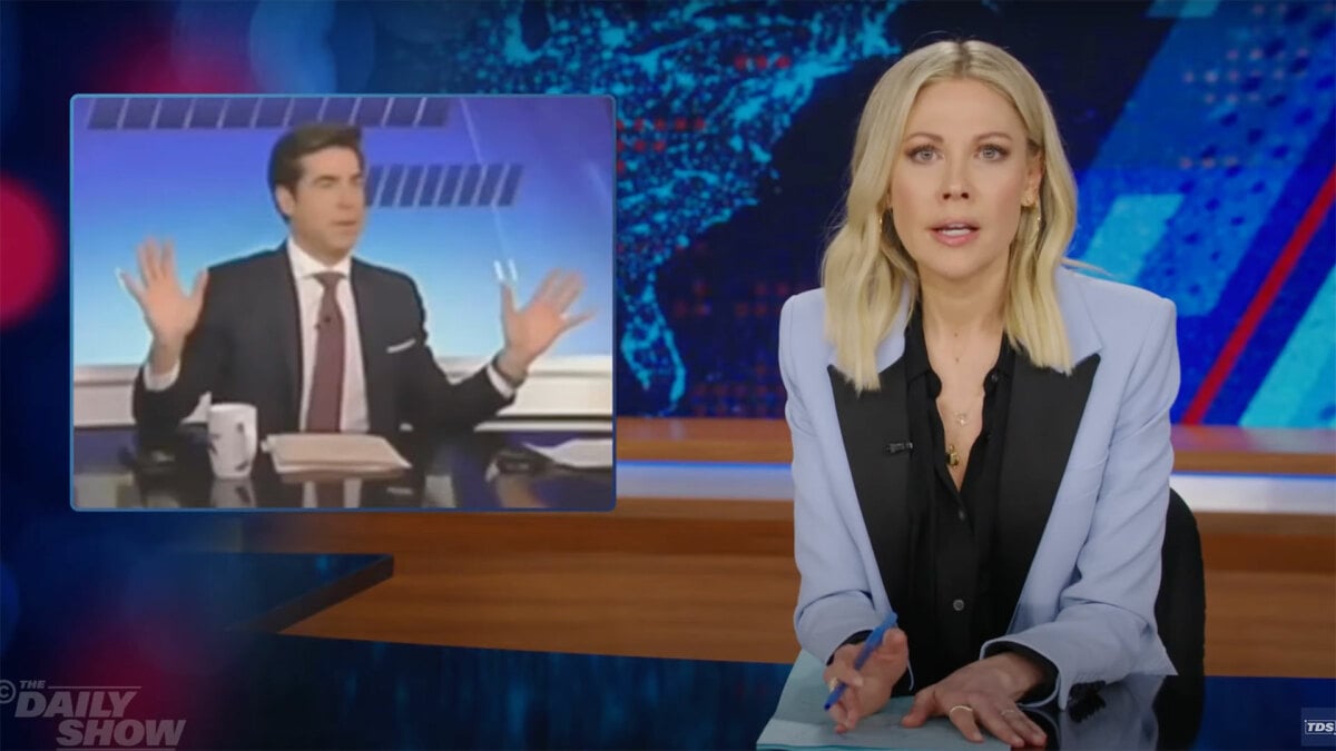 ‘Daily Show’ slams Fox News over reaction to Easter landing on Trans Visibility Day