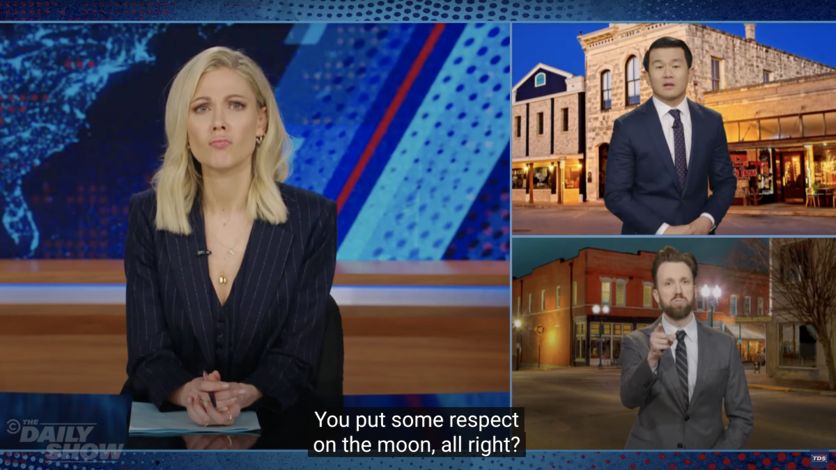 ‘The Daily Show’ look at the solar eclipse turns into a battle for the moon