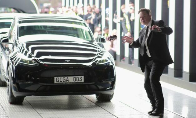 Elon Musk promises Tesla robotaxis in August while denying reports about Tesla’s future.