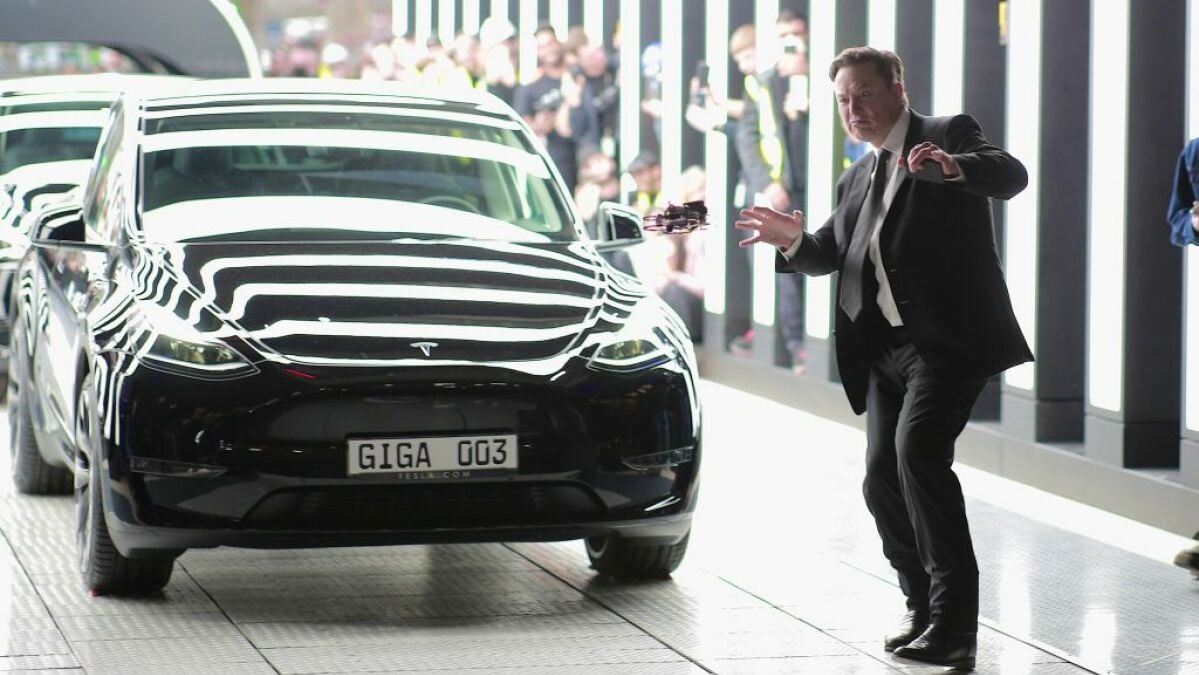 Elon Musk promises Tesla robotaxis in August while denying reports about Tesla’s future.