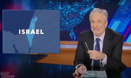 Jon Stewart uses the solar eclipse to talk about the war in Gaza on ‘The Daily Show’
