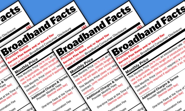 Your internet service provider now has to provide you with a ‘nutrition label’