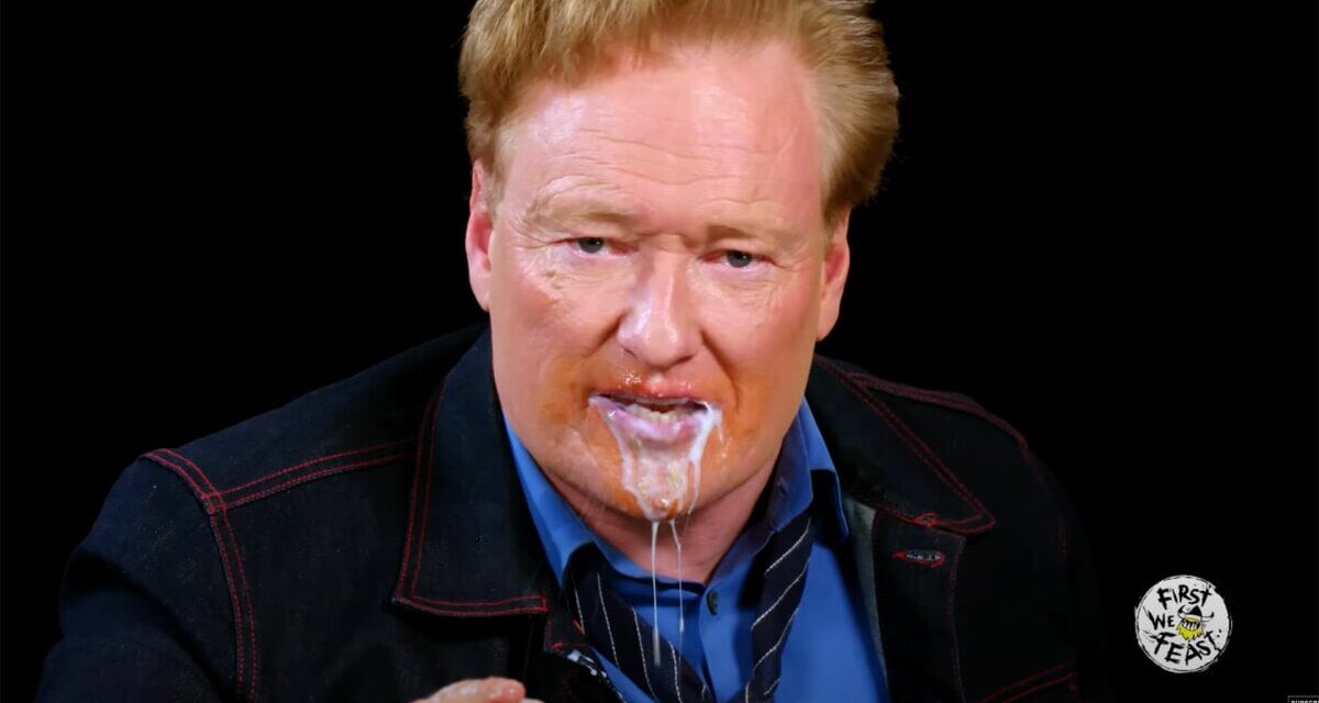 Conan O’Brien’s ‘Hot Ones’ is the greatest episode of all time. It may never be topped.