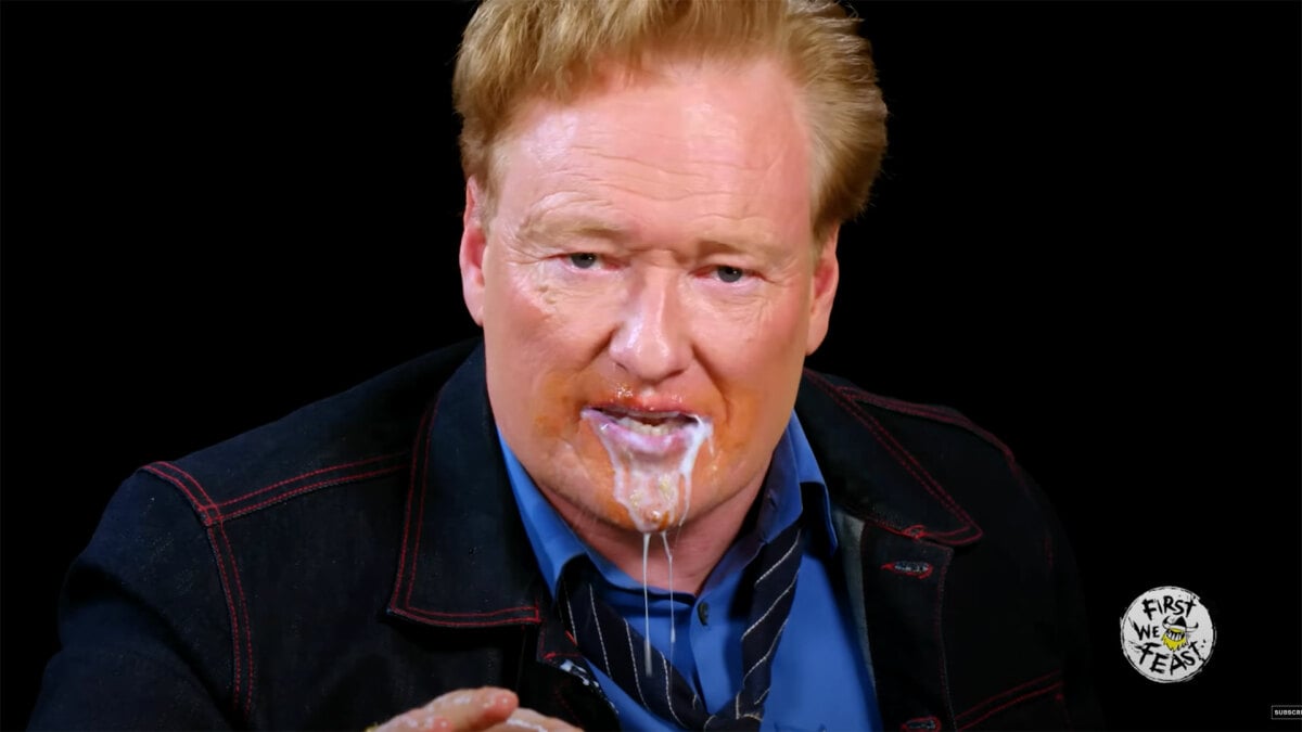 Conan O’Brien’s ‘Hot Ones’ is the greatest episode of all time. It may never be topped.