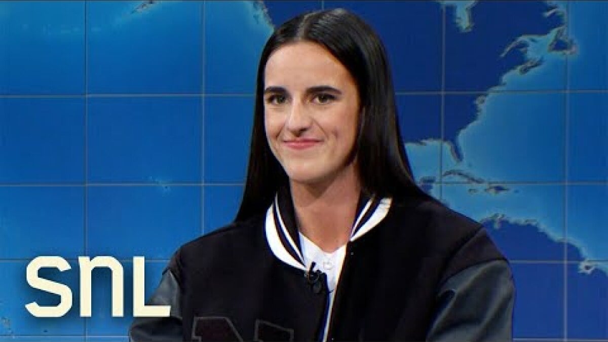 ‘SNL’ Weekend Update brought on Caitlin Clark to call out Michael Che’s sexist jokes