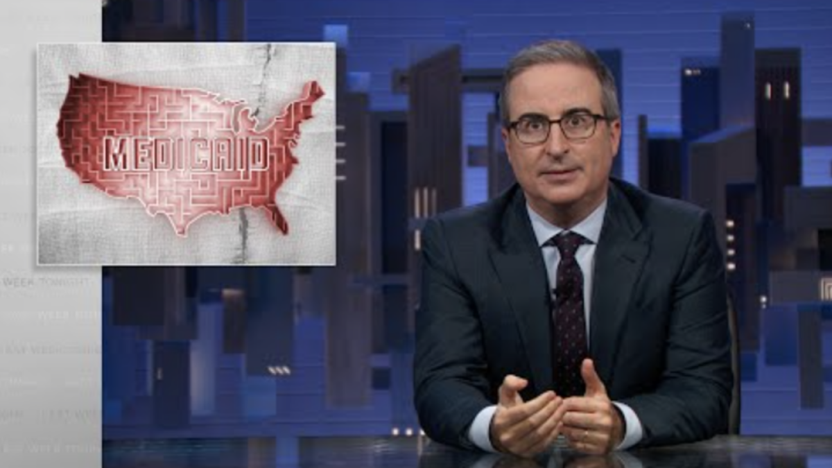 John Oliver uses a brutal parody ad to take aim at Medicaid