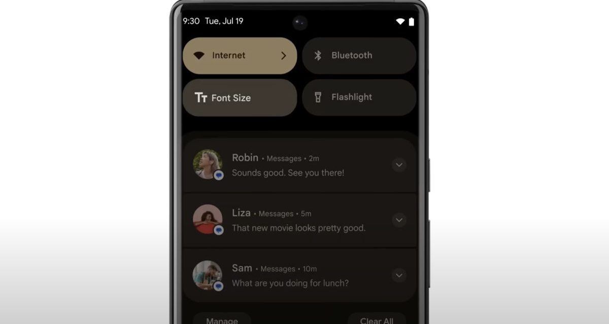 Karanlık (mod), ışığa galip geldi (En azından Android üzerinde)